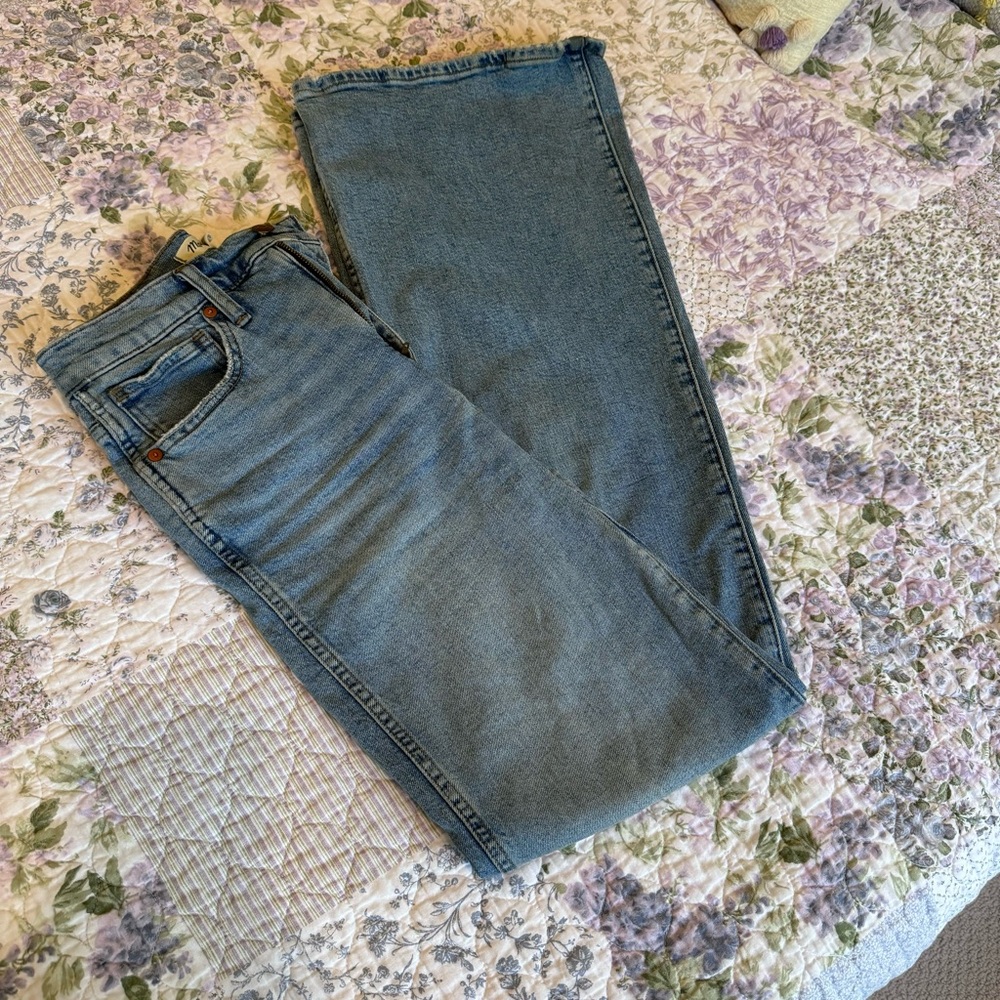Madewell 11inch High Rise Flare
